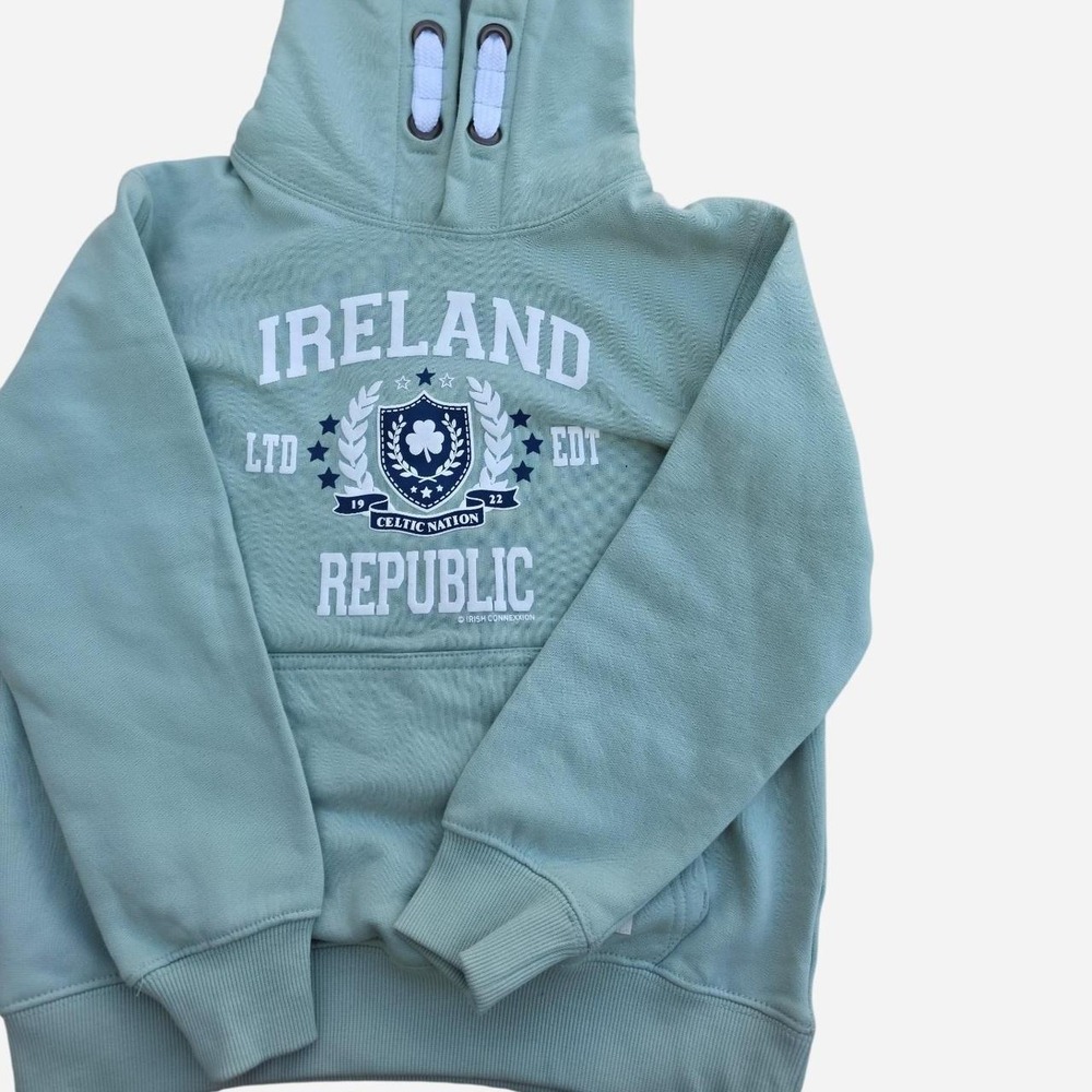 Irish Connexxion green hoodie Size 7 years